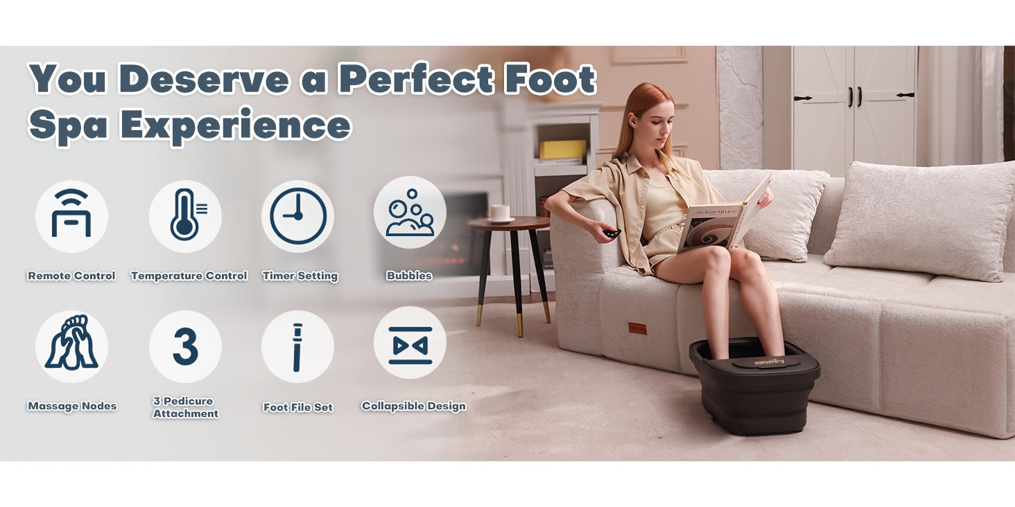 Heated Foot Soaking Spa