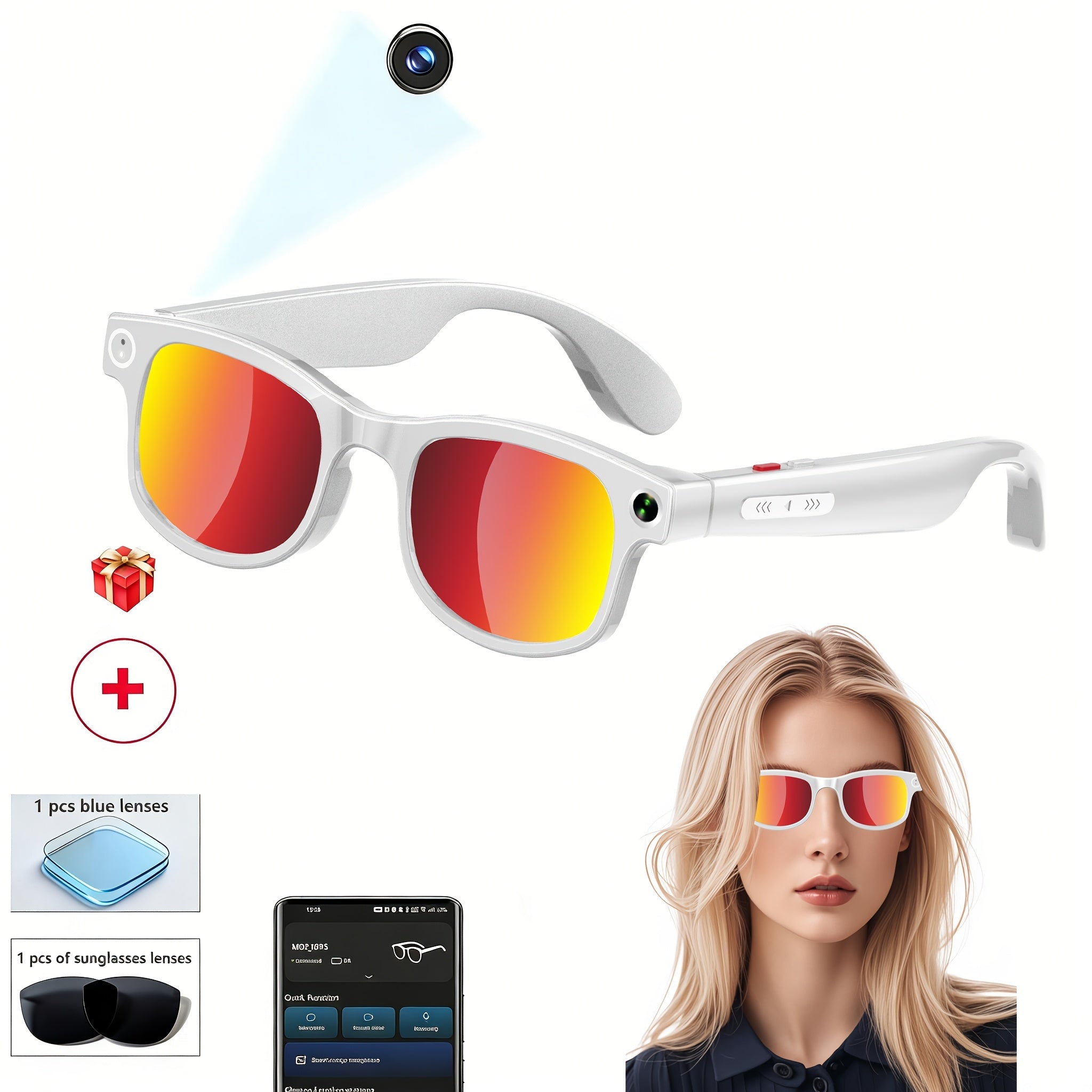 Smart Video Glasses with 163-Language Real-Time Translation