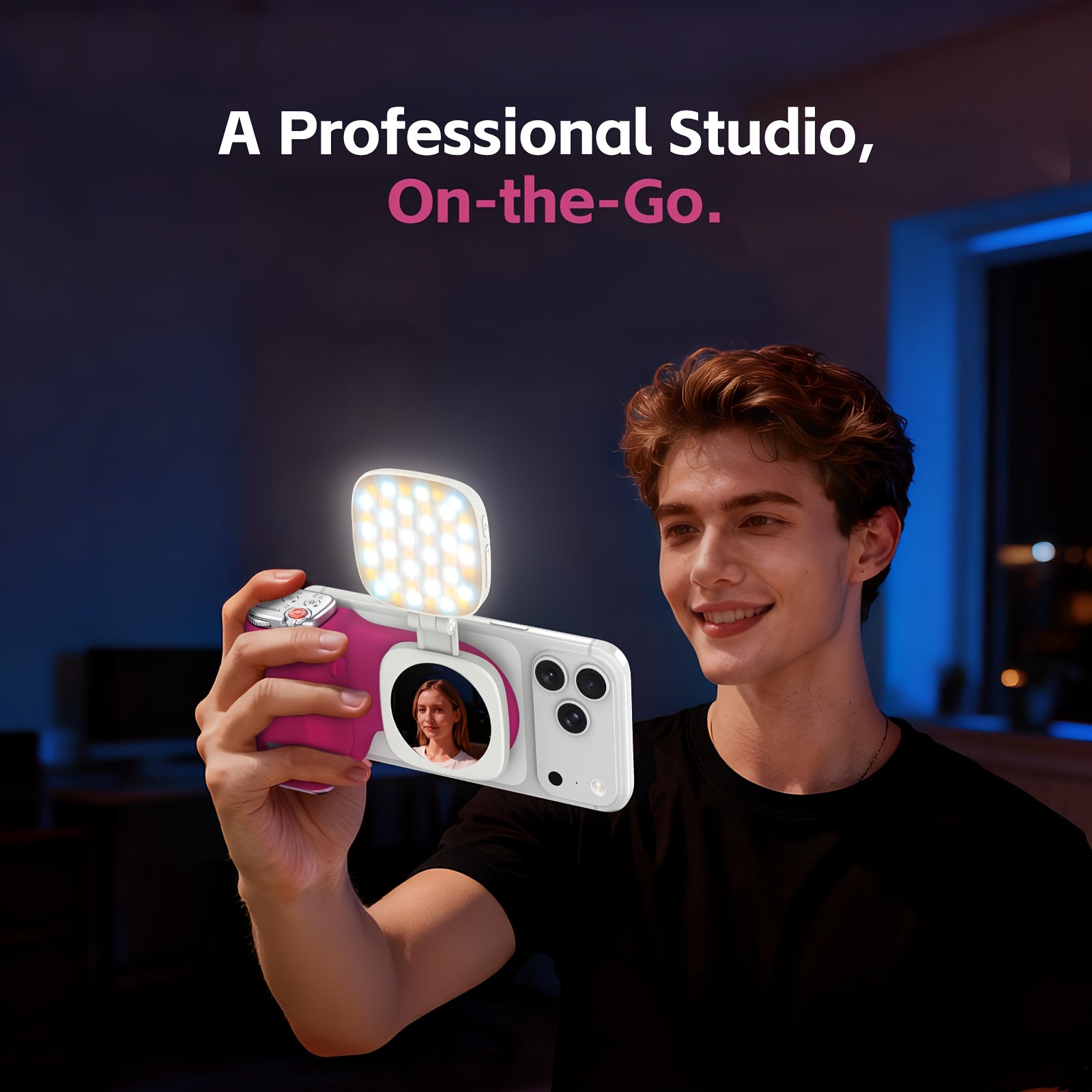 COMITOK MOCA Handheld Grip Phone Stand Camera Assistant