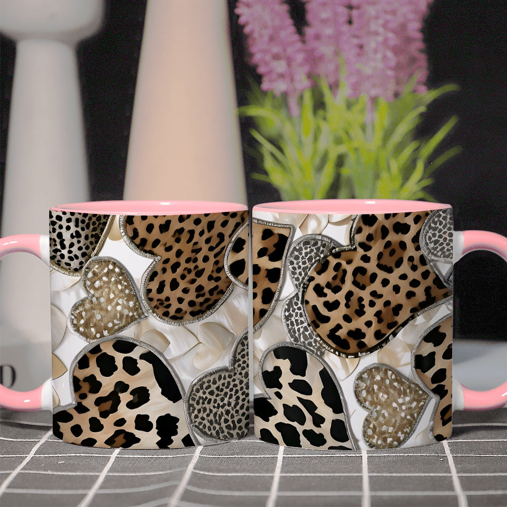 Leopard Print Ceramic Mug