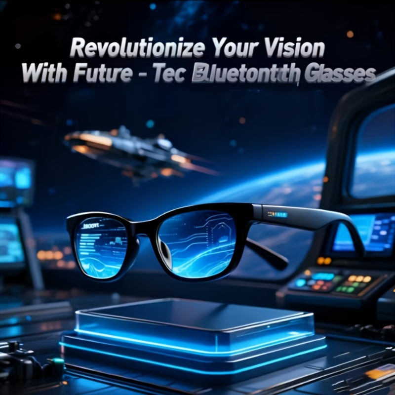Wireless Smart Glasses, Equipped With AI Translation Function And Wireless Speaker