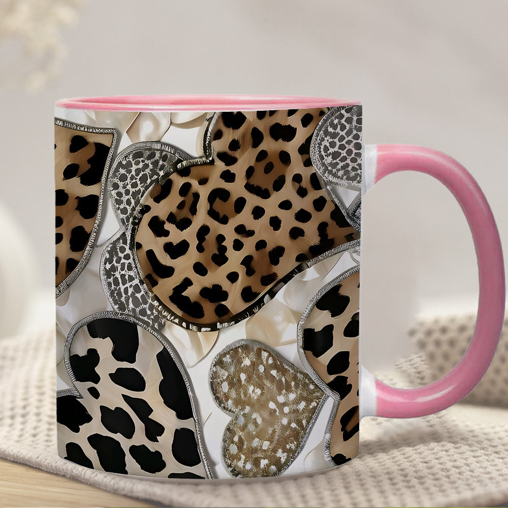 Leopard Print Ceramic Mug
