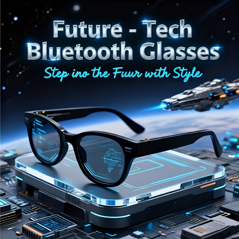 Wireless Smart Glasses, Equipped With AI Translation Function And Wireless Speaker