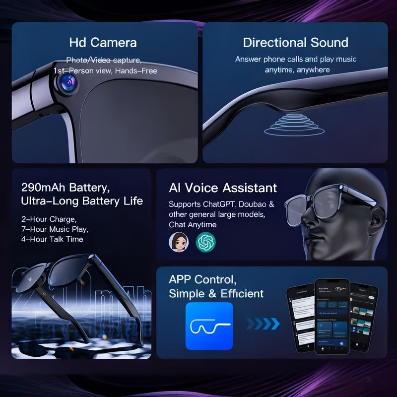 Smart Video Glasses with 163-Language Real-Time Translation