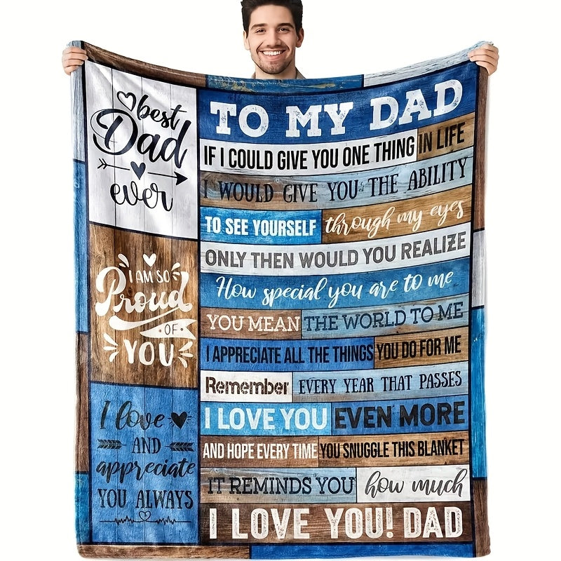 To My Dad Blanket