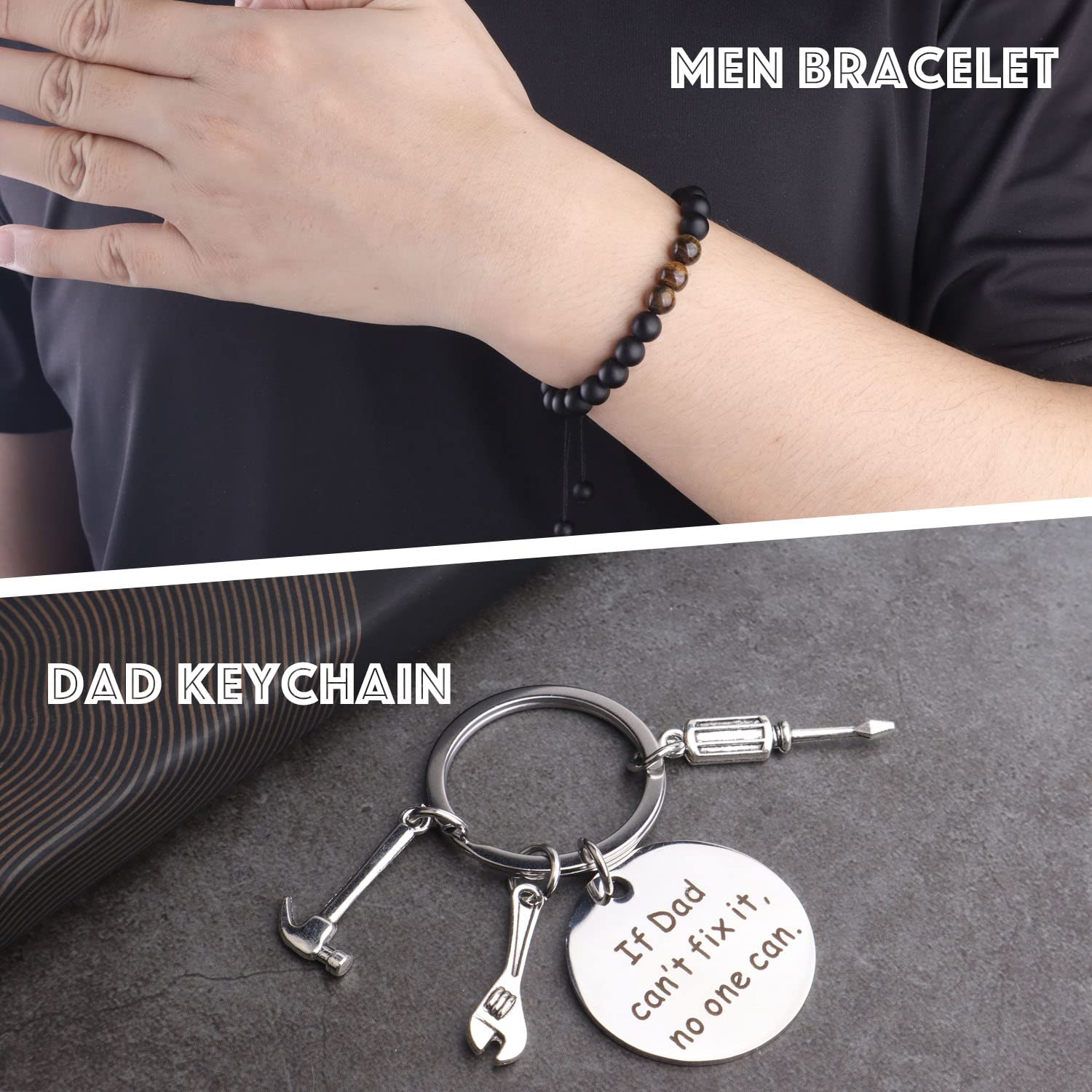 8PCS Fathers Day Gift Includes 20oz Tumbler