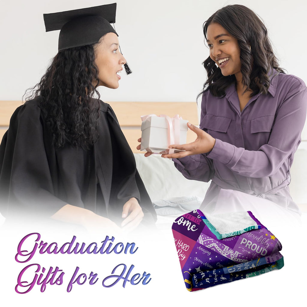 Class of 2026 Graduation Gift Throw Blanket 60" x 50"
