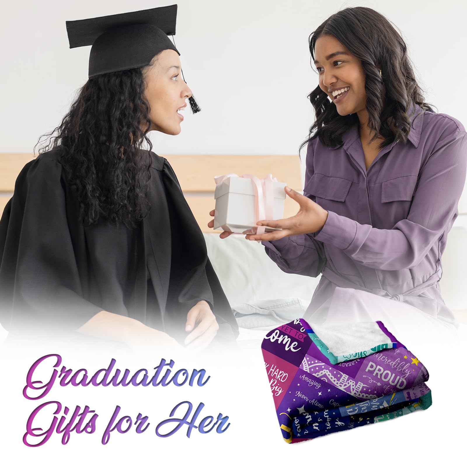 Class of 2026 Graduation Gift Throw Blanket 60" x 50"