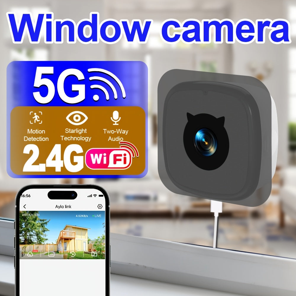 3MP 1296P Wireless Window Camera