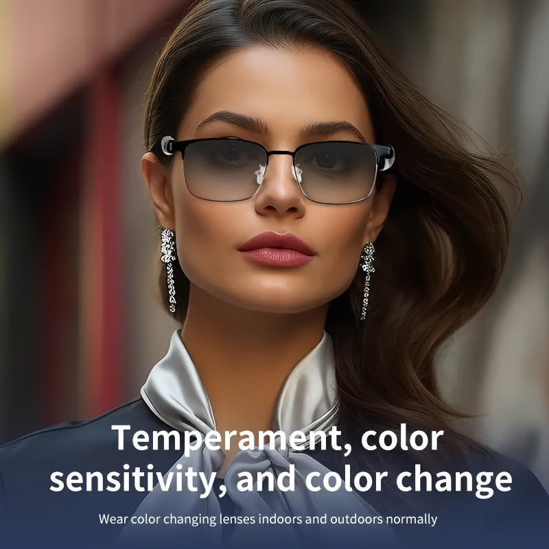 Smart Glasses with Automatic Dimming Lenses