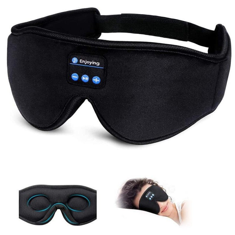Wireless 3D Stereo Sleep Eye Mask