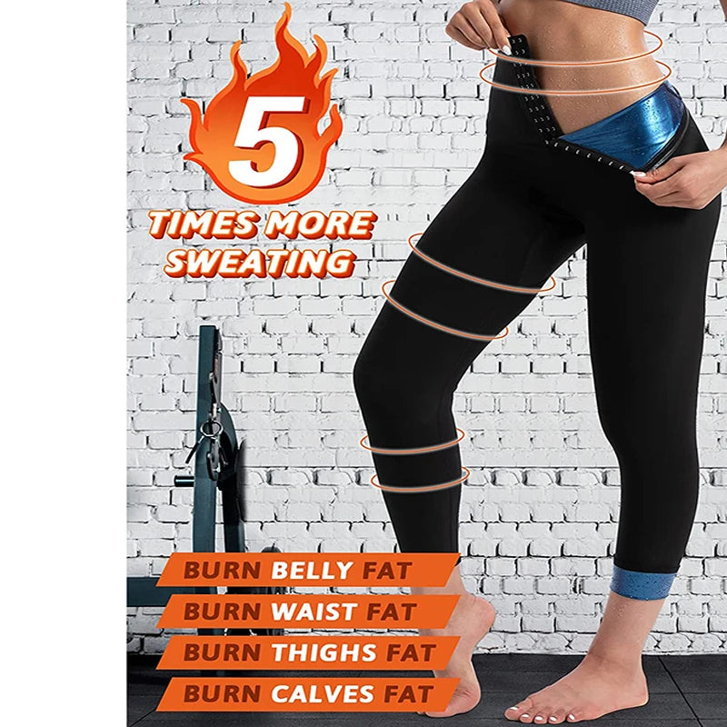 Womens Sauna Sweat Body Shaper High Waist Slimmer