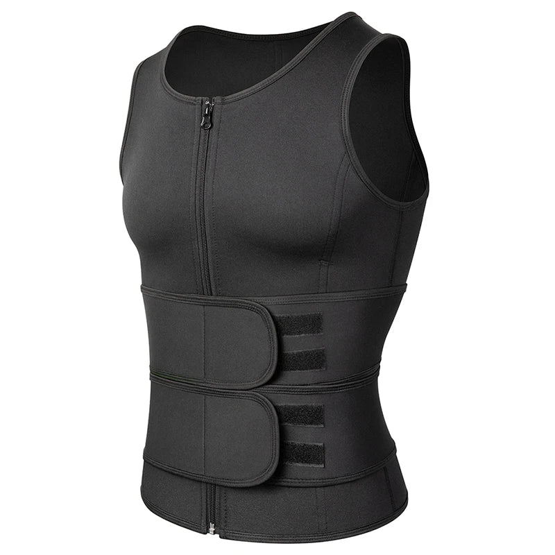 Neoprene Men's Shaper Sweat Vest