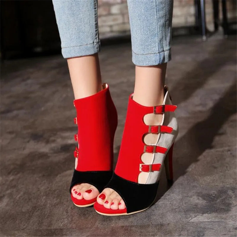 Peep Toe Sexy Heels