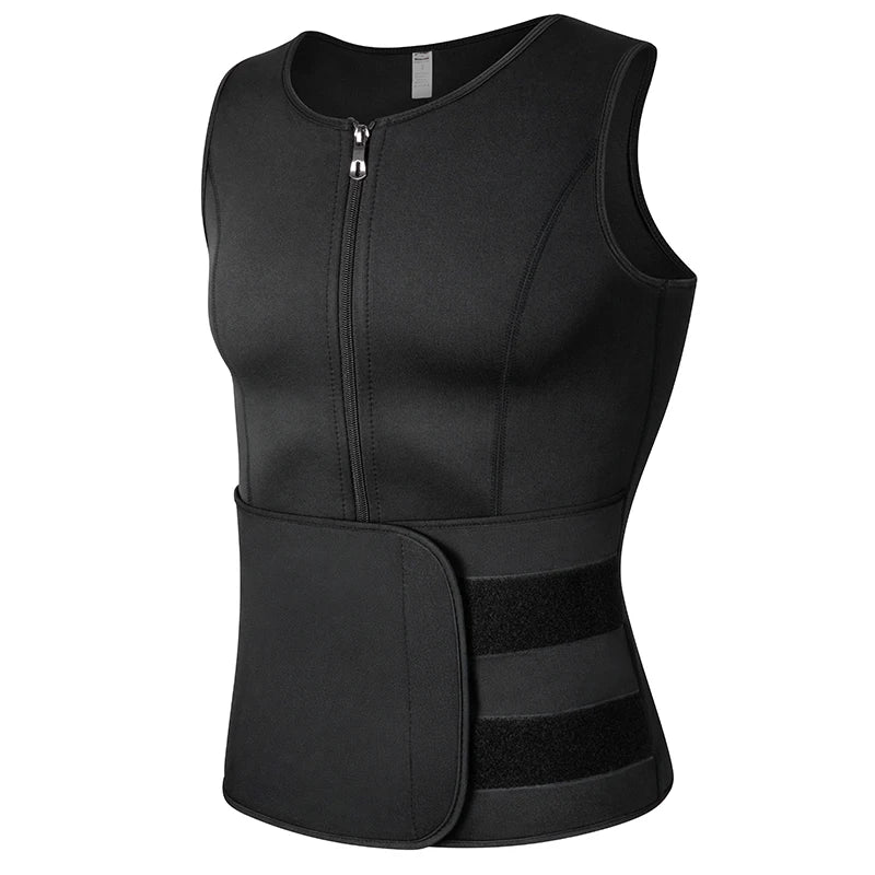 Neoprene Men's Shaper Sweat Vest