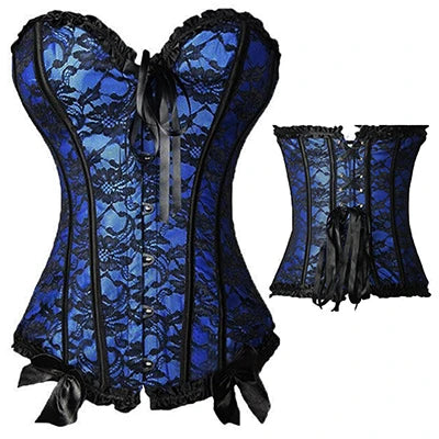 Women Plus Size Bustier Waist Cincher Body Shaper Corsets