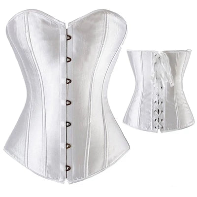 Women Plus Size Bustier Waist Cincher Body Shaper Corsets