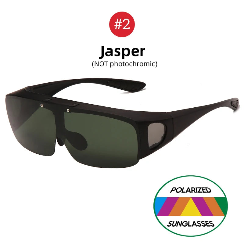 VIVIBEE Flip Up Polarized Fit Over Glasses Sunglasses