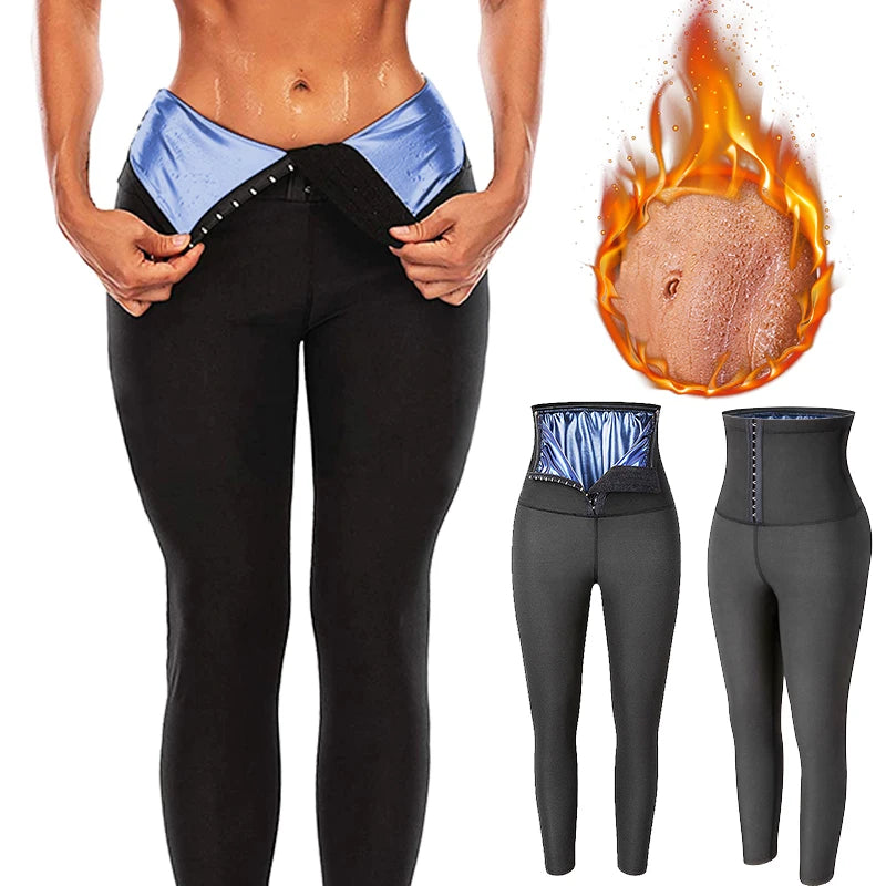 Womens Sauna Sweat Body Shaper High Waist Slimmer