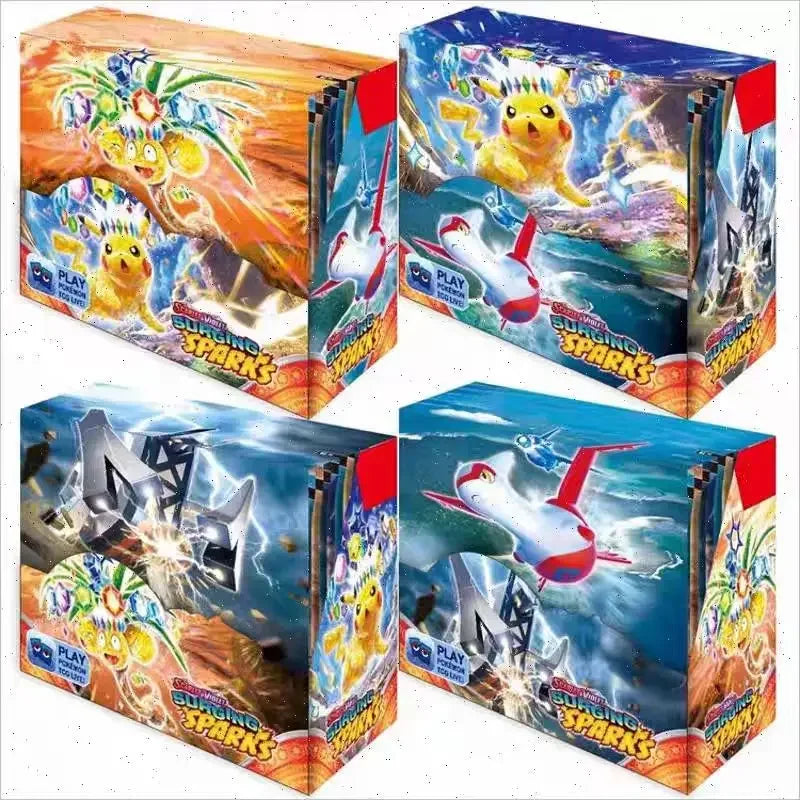 360pcs English Pokemon Cards Trade Game Cards