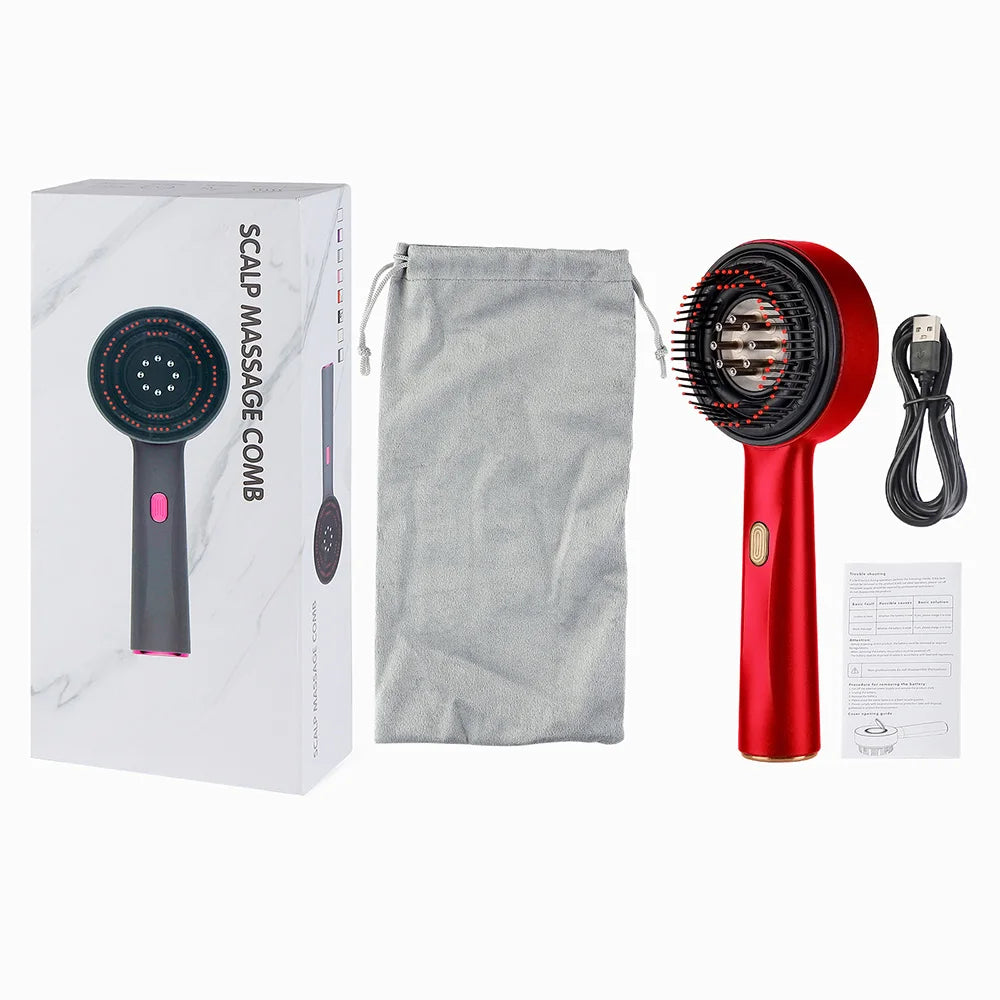 Electric Vibration Massage Comb