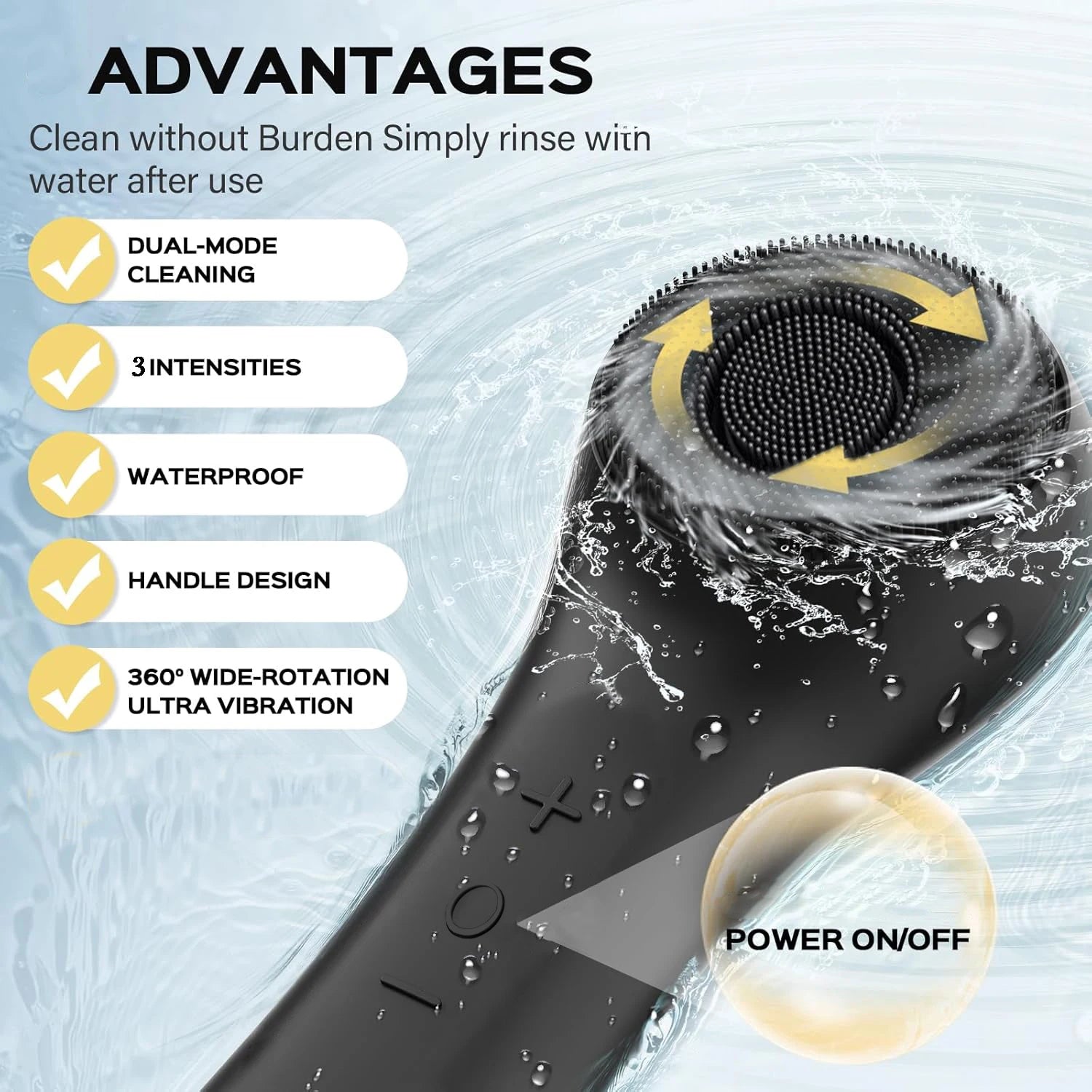 360 ° Rotating Facial Cleaner