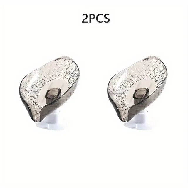 Decorative Plastic Self Draining Soap Dish