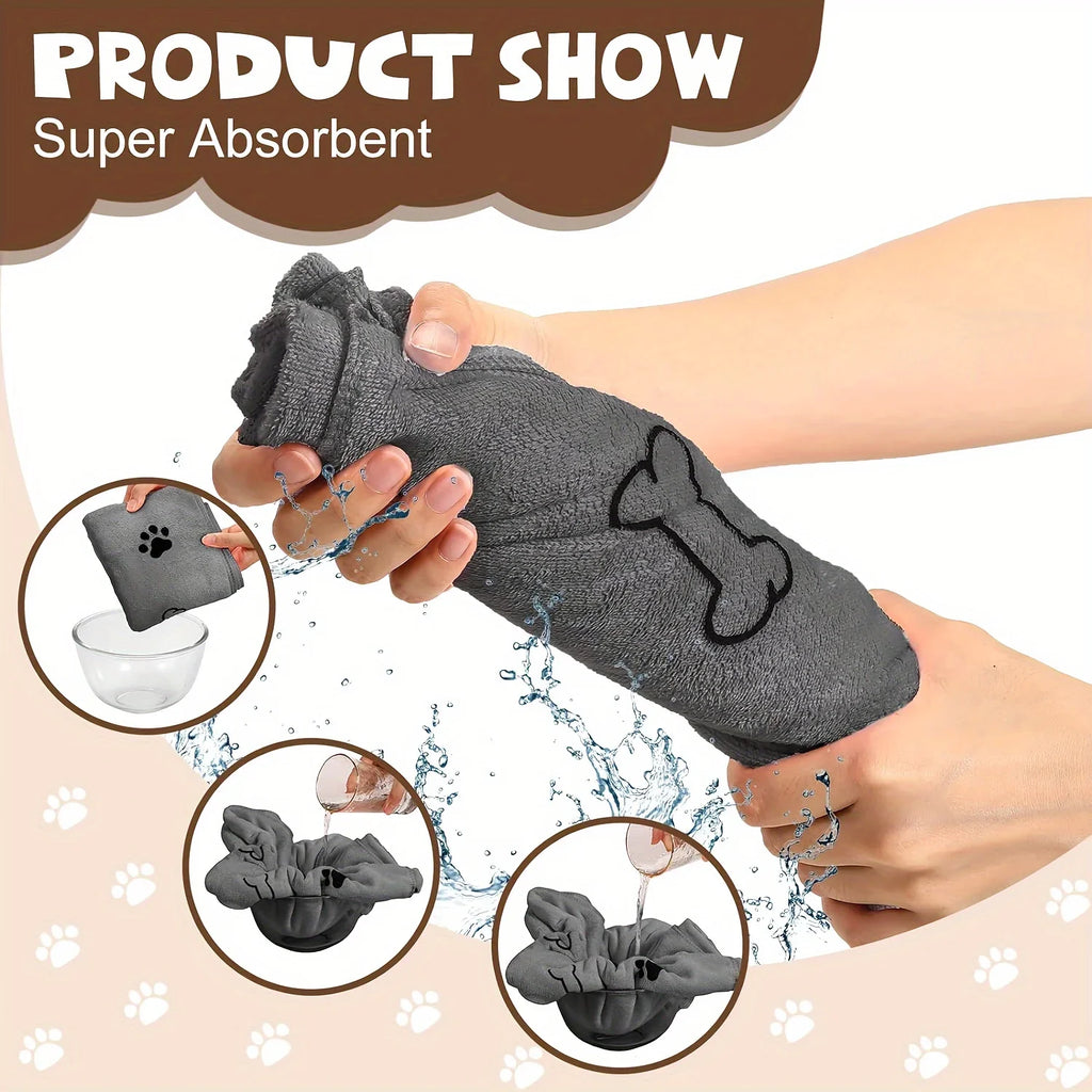 Quick-Drying Microfiber Dog Towels