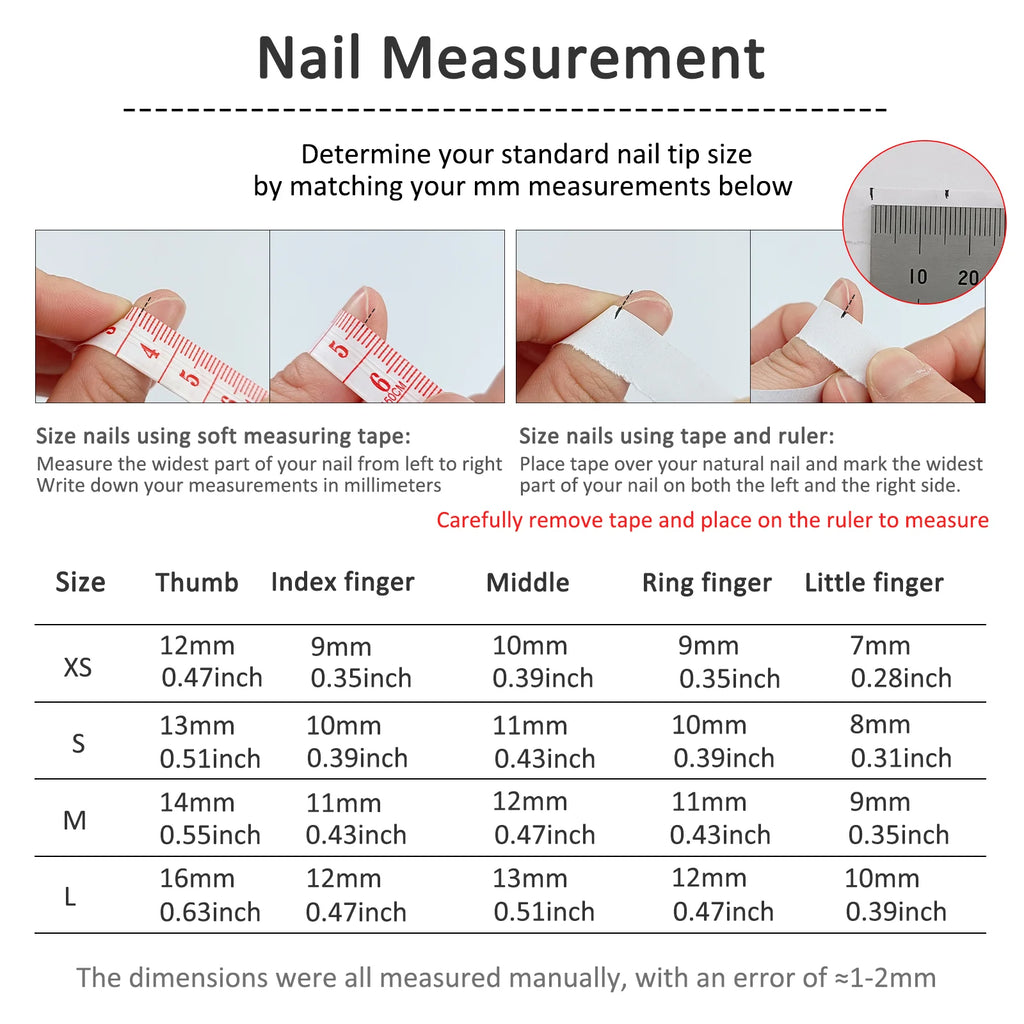 Long Stiletto Press on Fake Nails