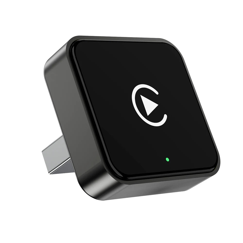 Wired to Wireless CarPlay and Android Auto 2 in 1 Mini Adapter