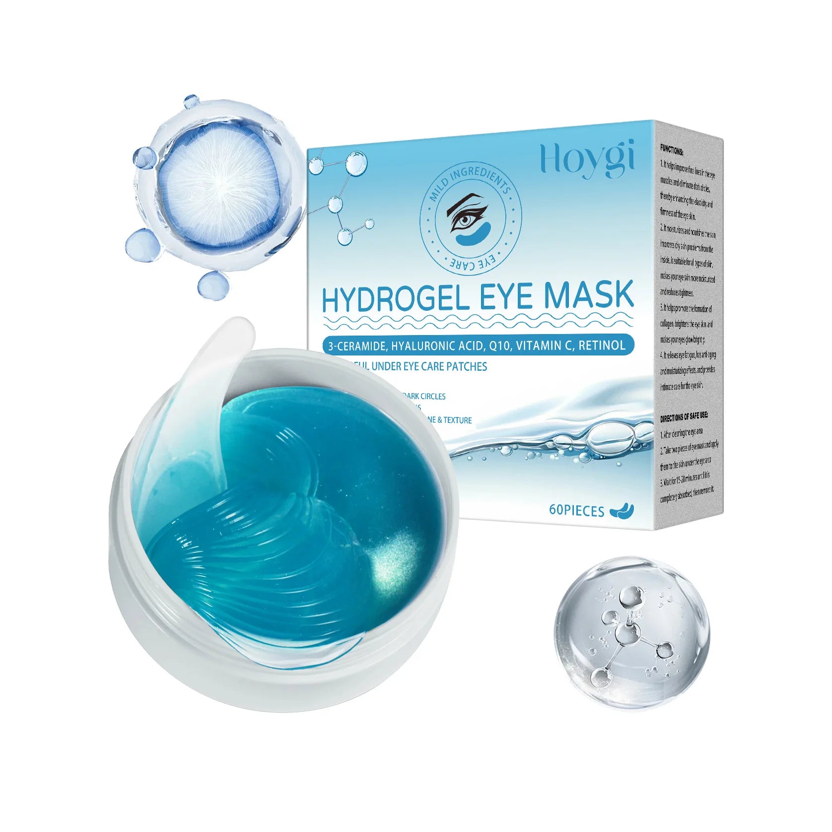 Retinol Eye Masks Firming Anti Dark Circles Fine Lines Removal