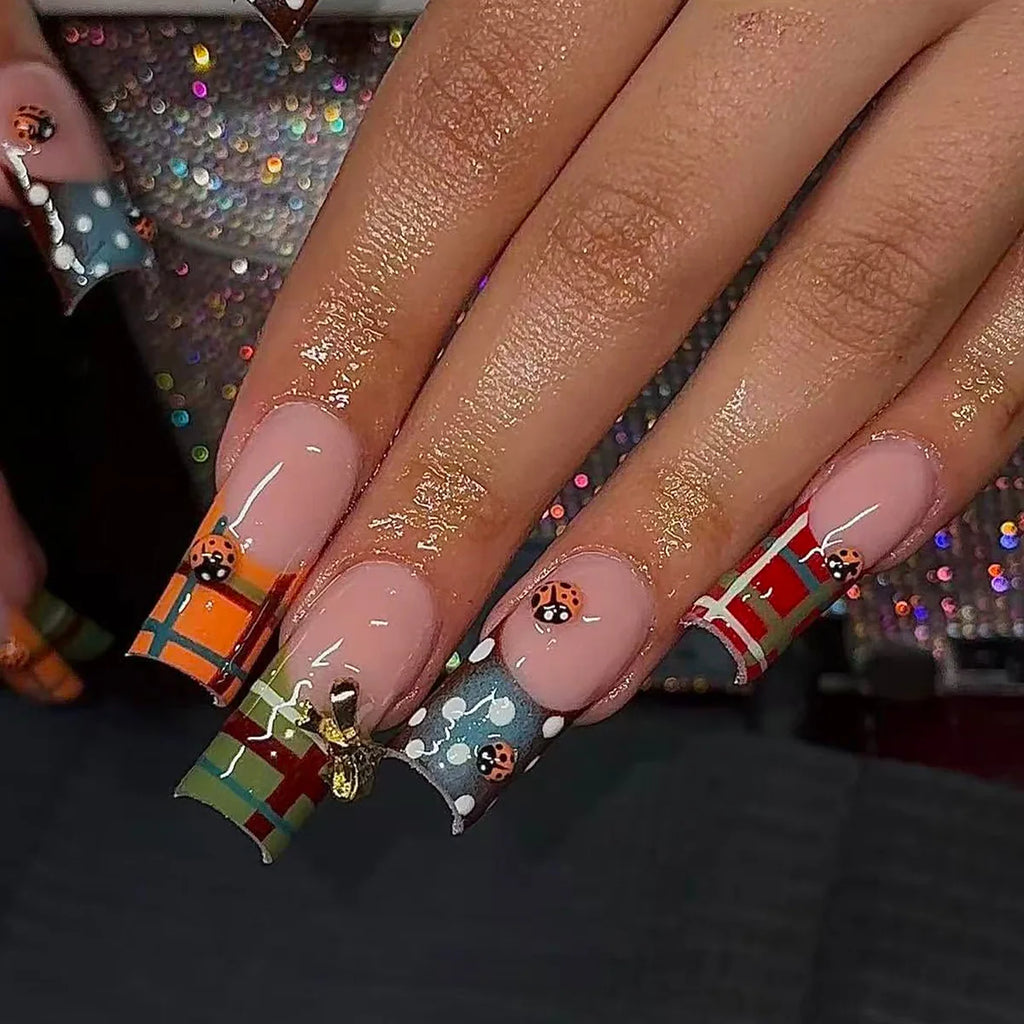 24pcs Y2K  Press On Nails