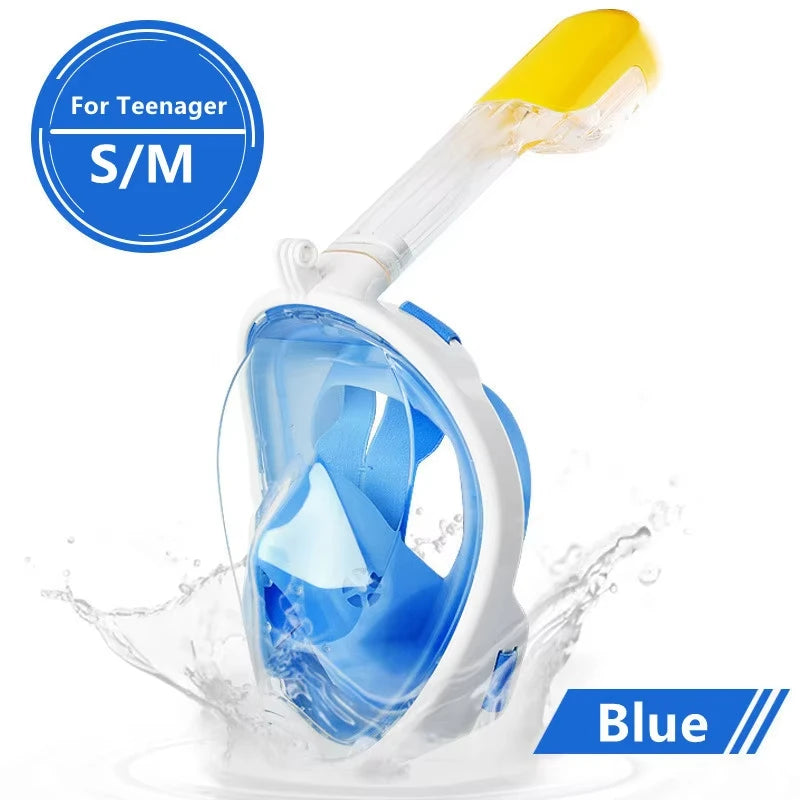 Underwater Scuba Anti Fog Full Face Diving Mask