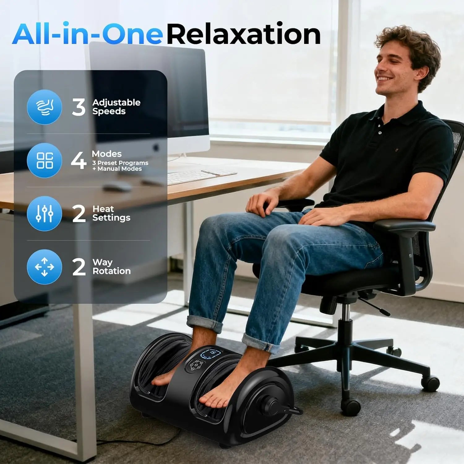 Shiatsu Foot Massager Calf Massage Machine