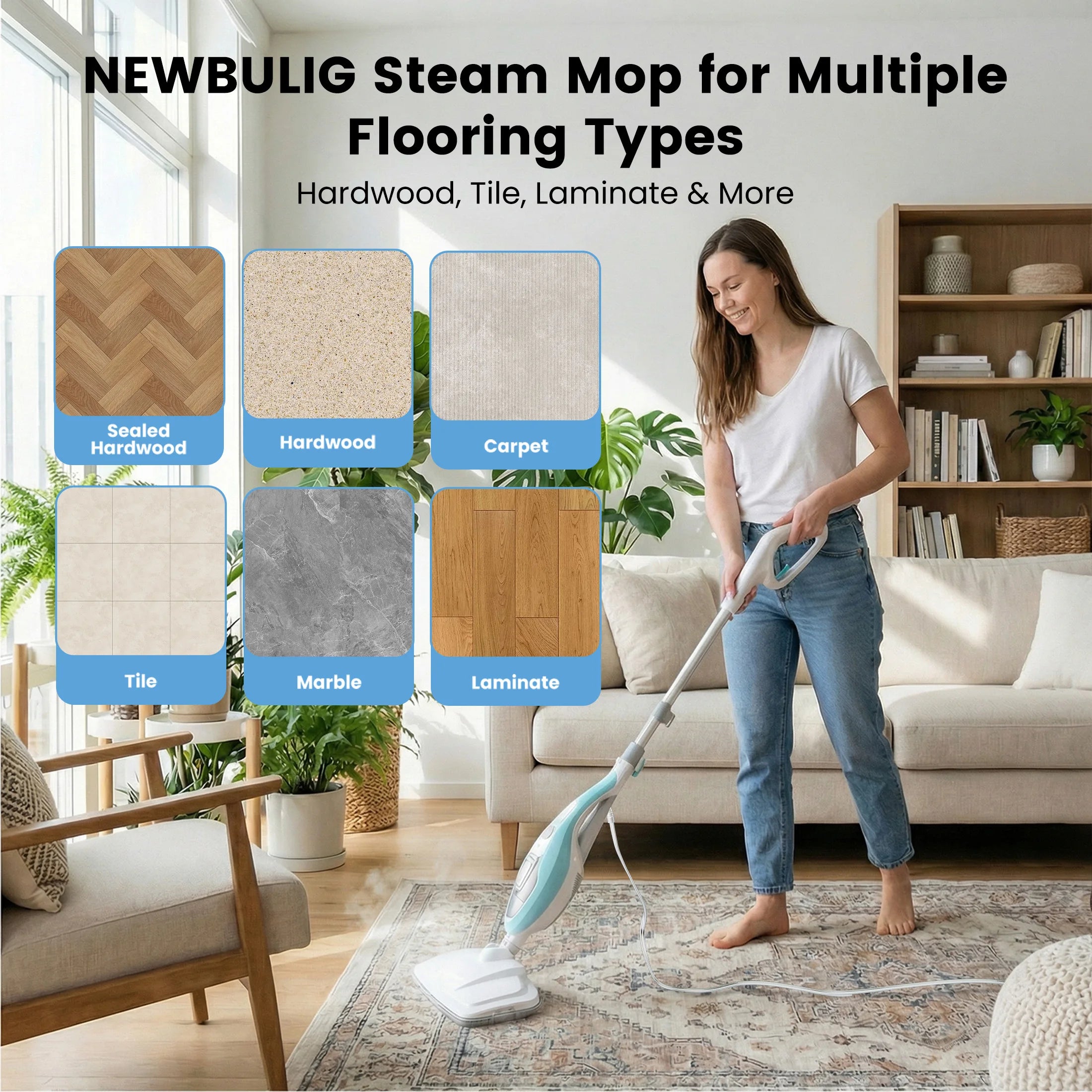 10-in-1 Steam Mop