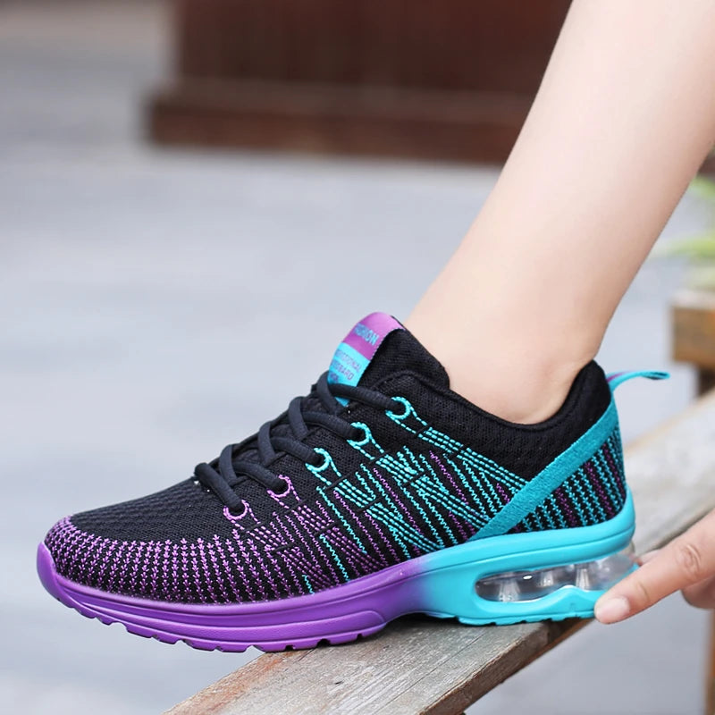 Women Breathable Running Shoes
