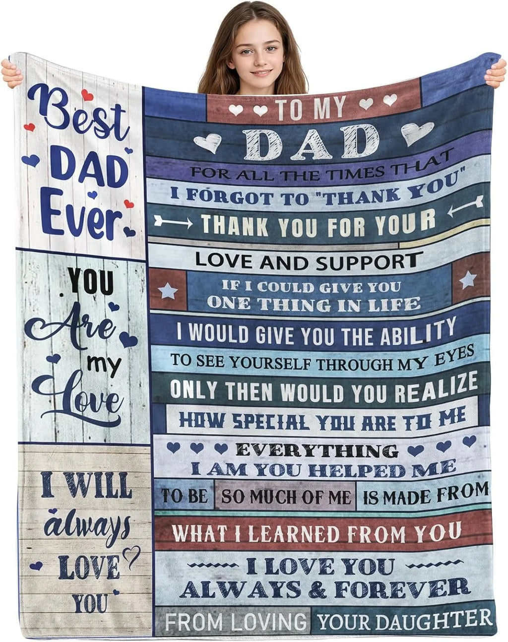 Perfect Gift to Dad Blankets