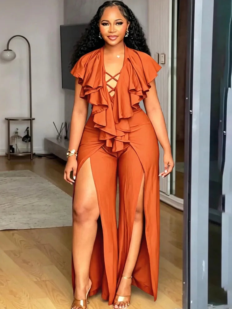 Plus Size Women Jumpsuit