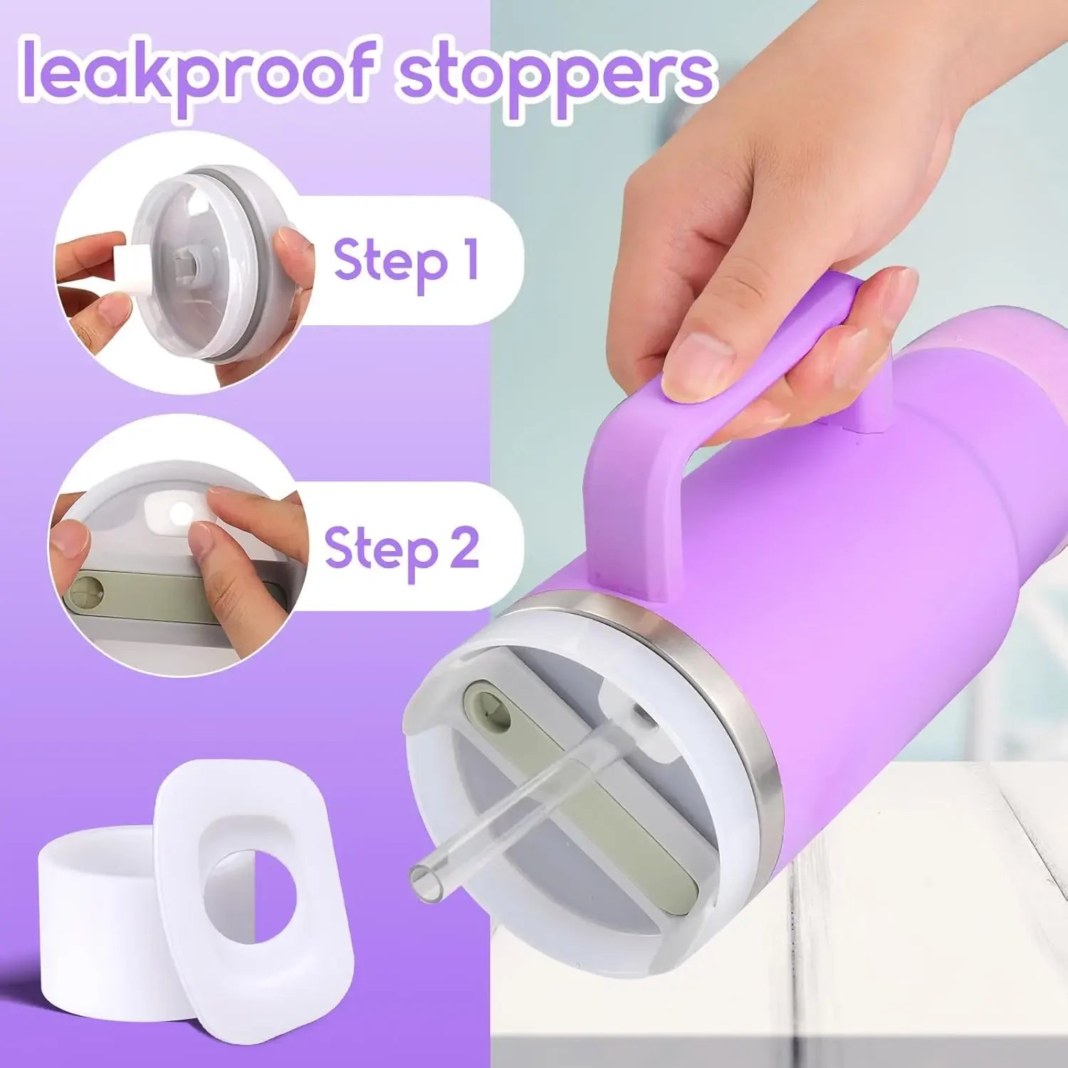 8PCS Accessories Set for Tumblers