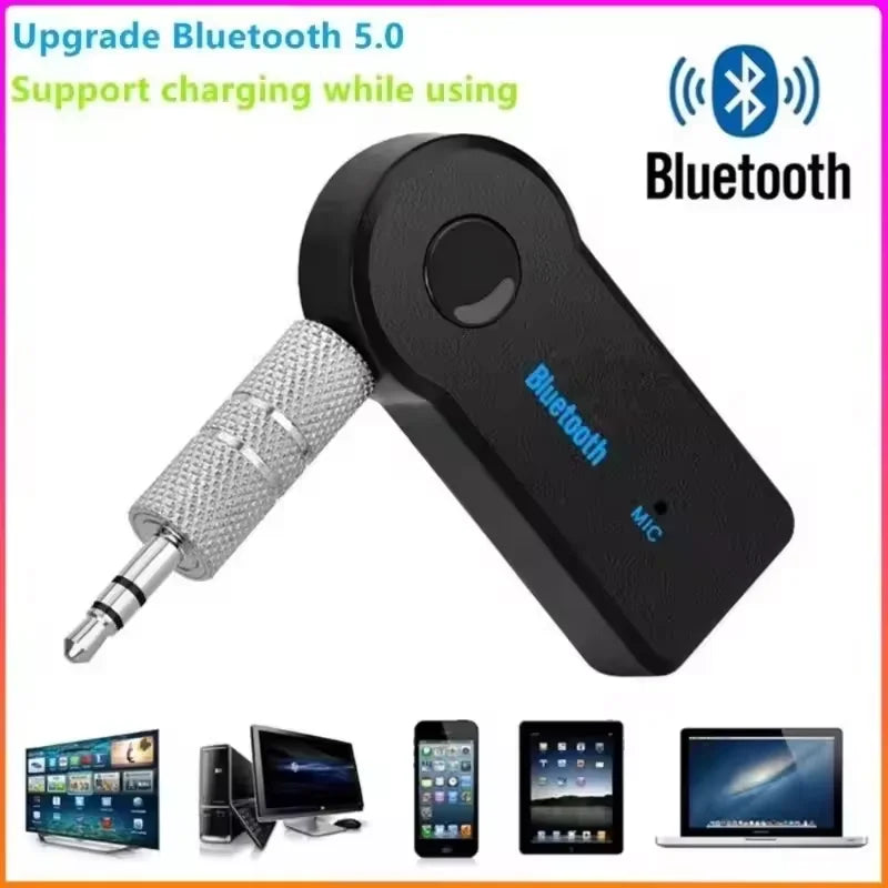 Wireless Bluetooth 5.0 Car 3.5mm Socket Adapter