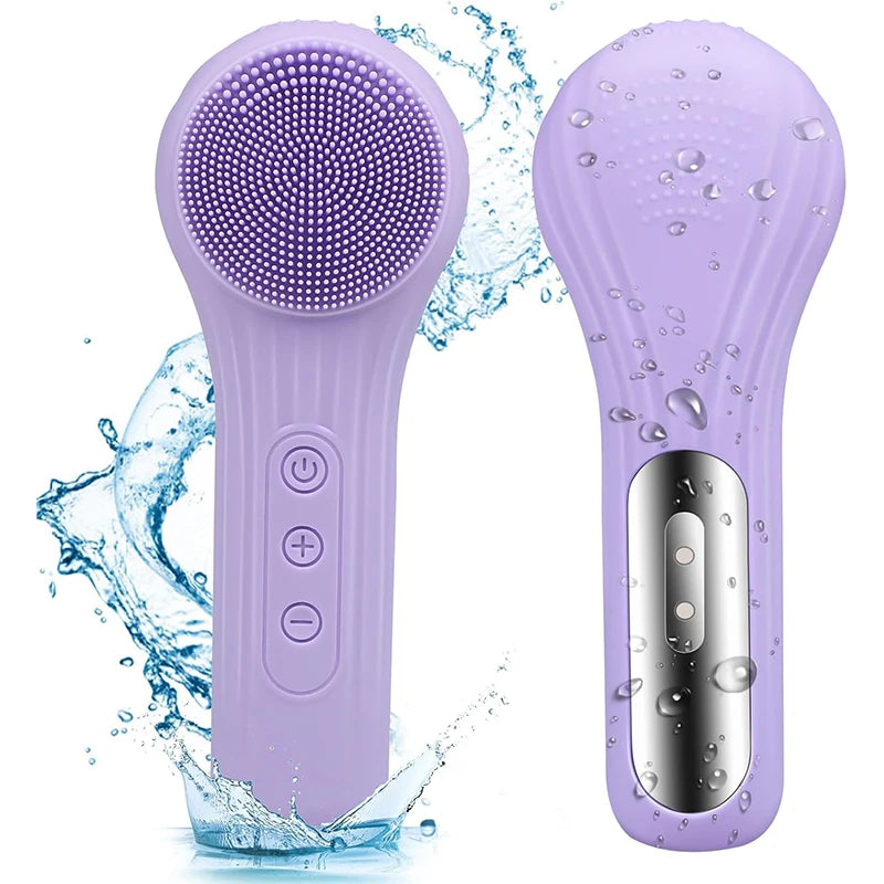 Electric Facial Sonic Silicone Cleansing Brush