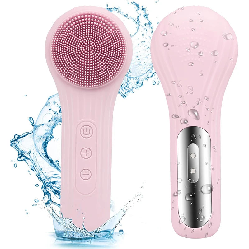 Electric Facial Sonic Silicone Cleansing Brush
