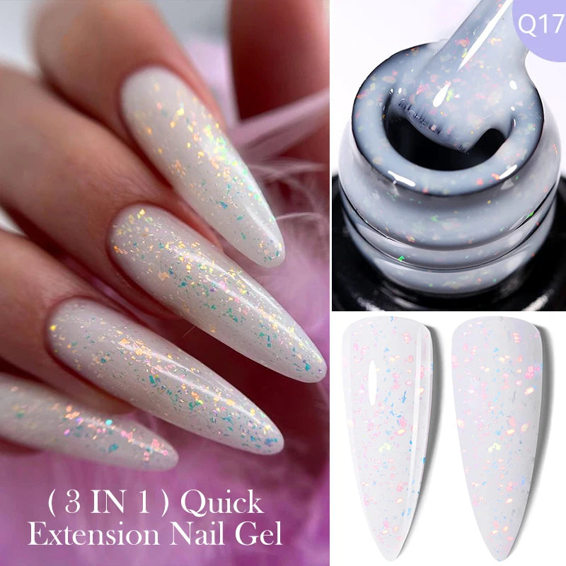 LILYCUTE 15ML Quick Extension Gel Nail Polish