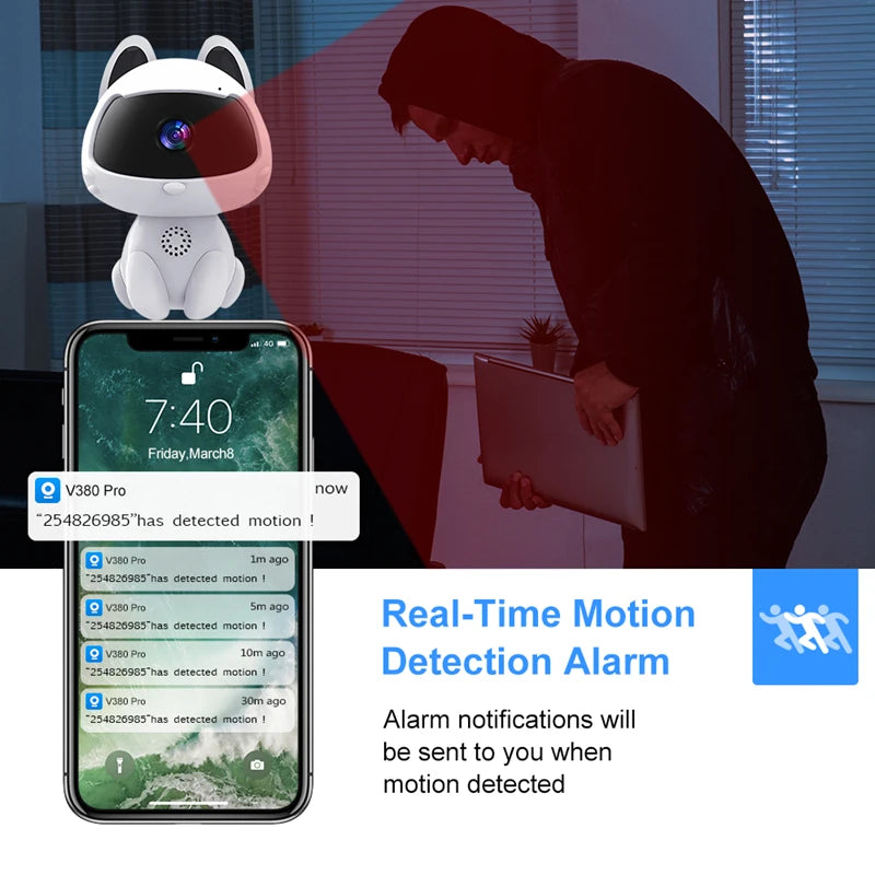 1080P Mini Camera Two-way Voice Invisible Camera