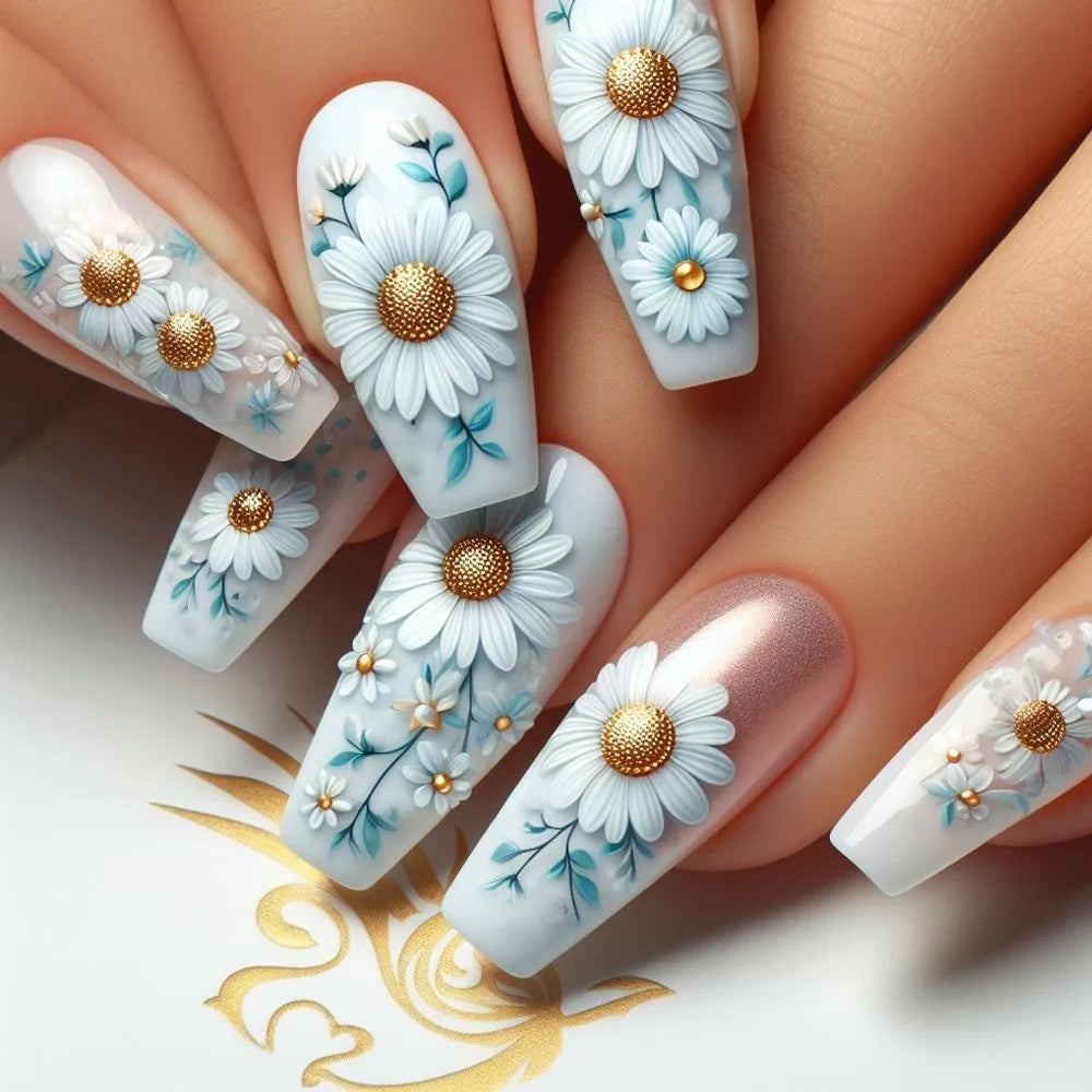 24pcs Simple Press on Nails