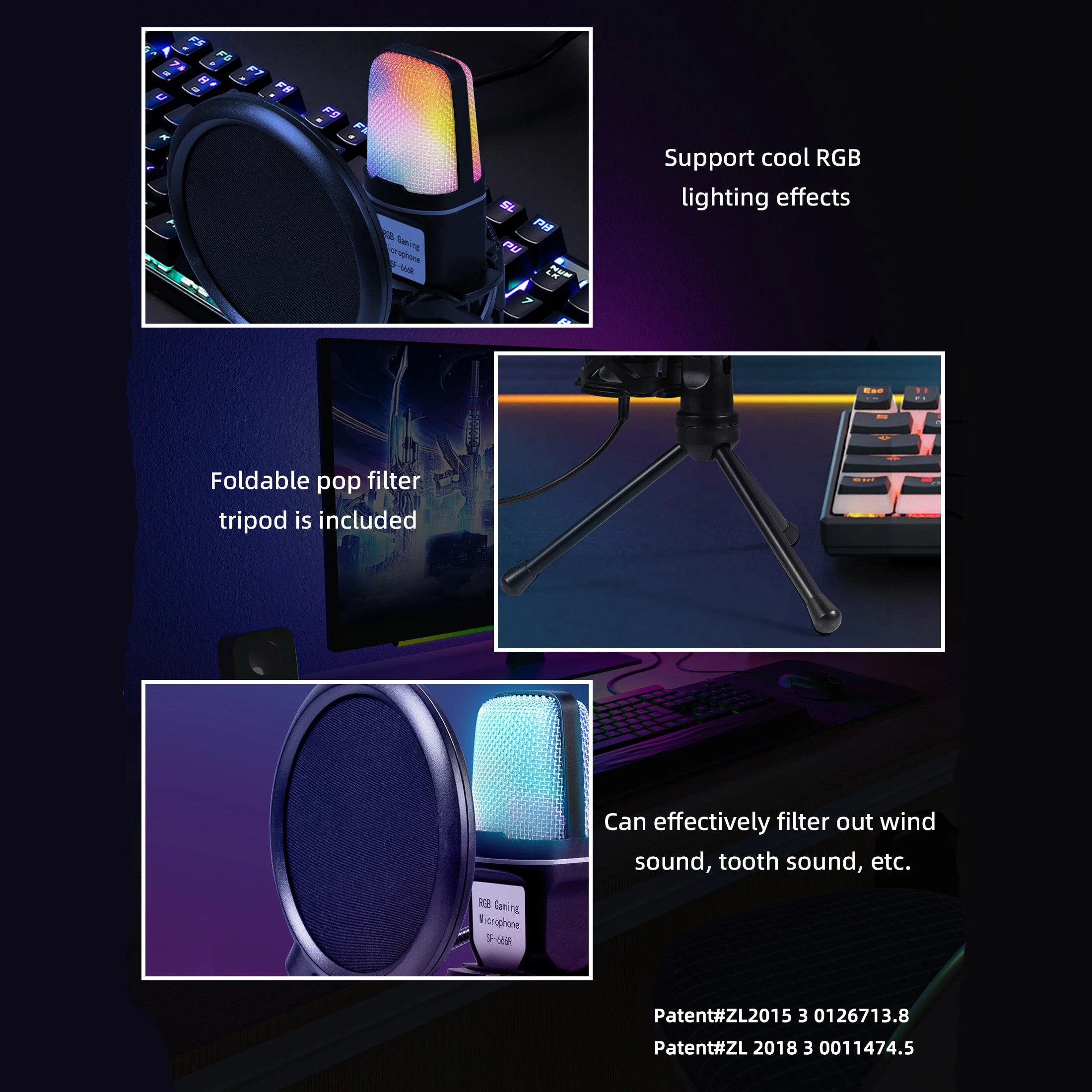 Gaming Computer Professional Condenser Microphone