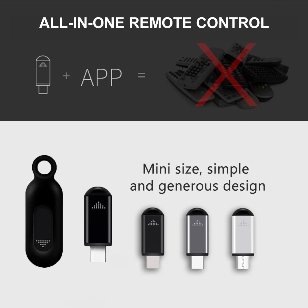 Smartphone Remote Control IR Blasters Type C