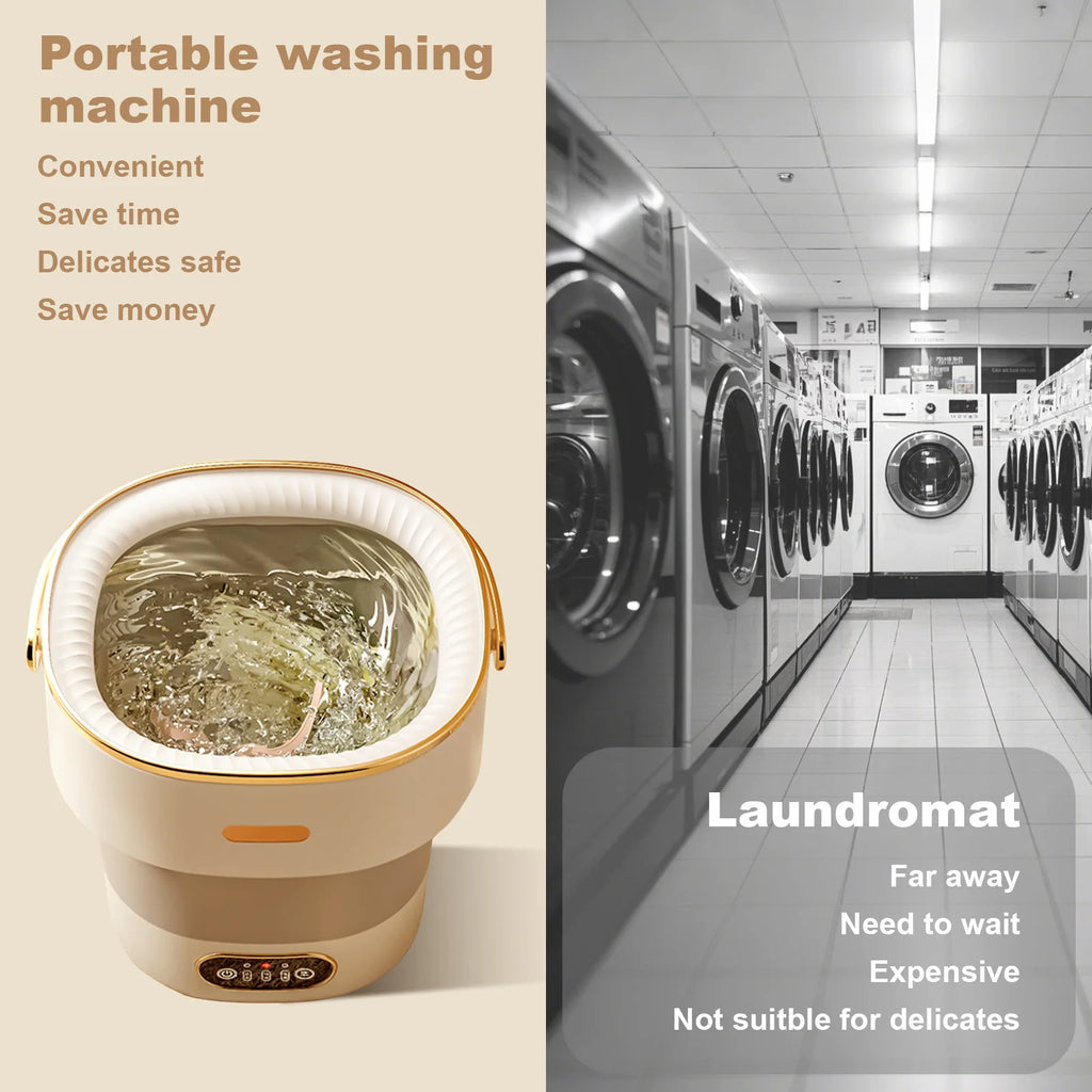 Portable Washing Machine With Spin Dryer
