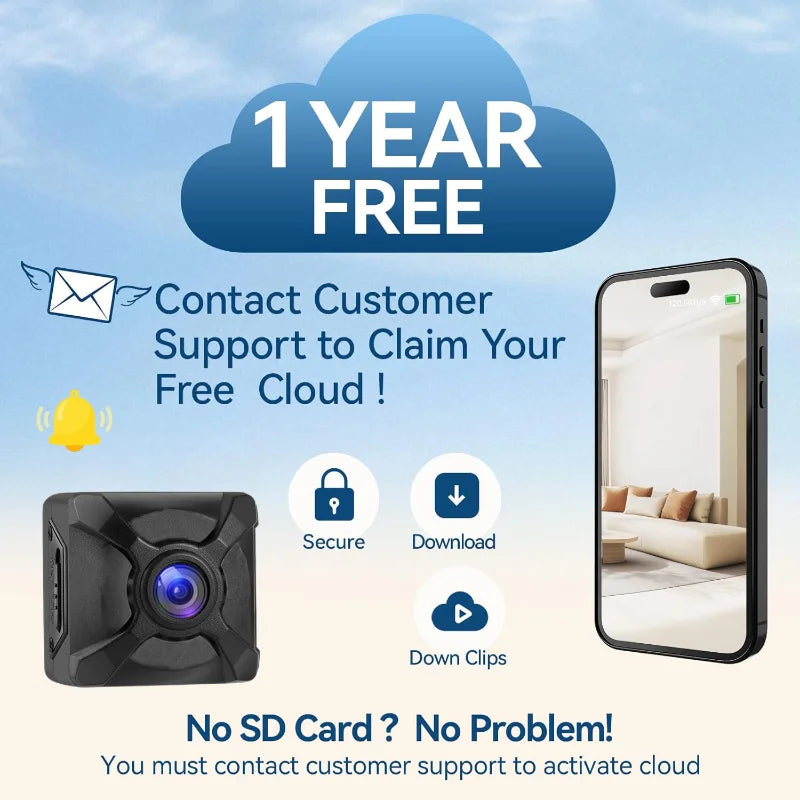 X5 Mini Wireless Camera Night Vision