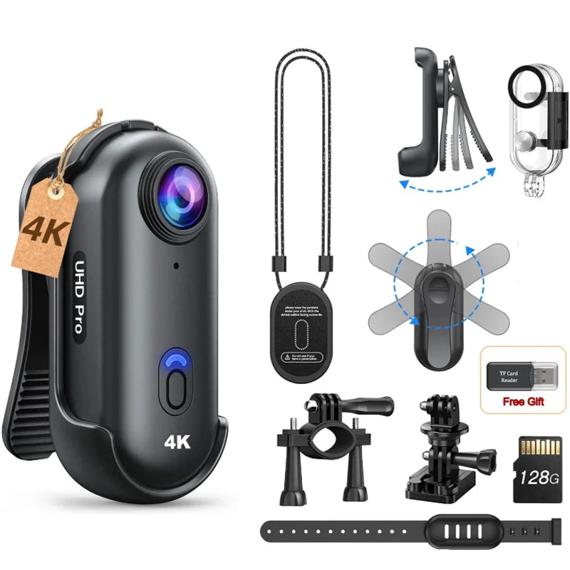 4K Outdoor Sports Camera 1080P Mini Camera In Helmet